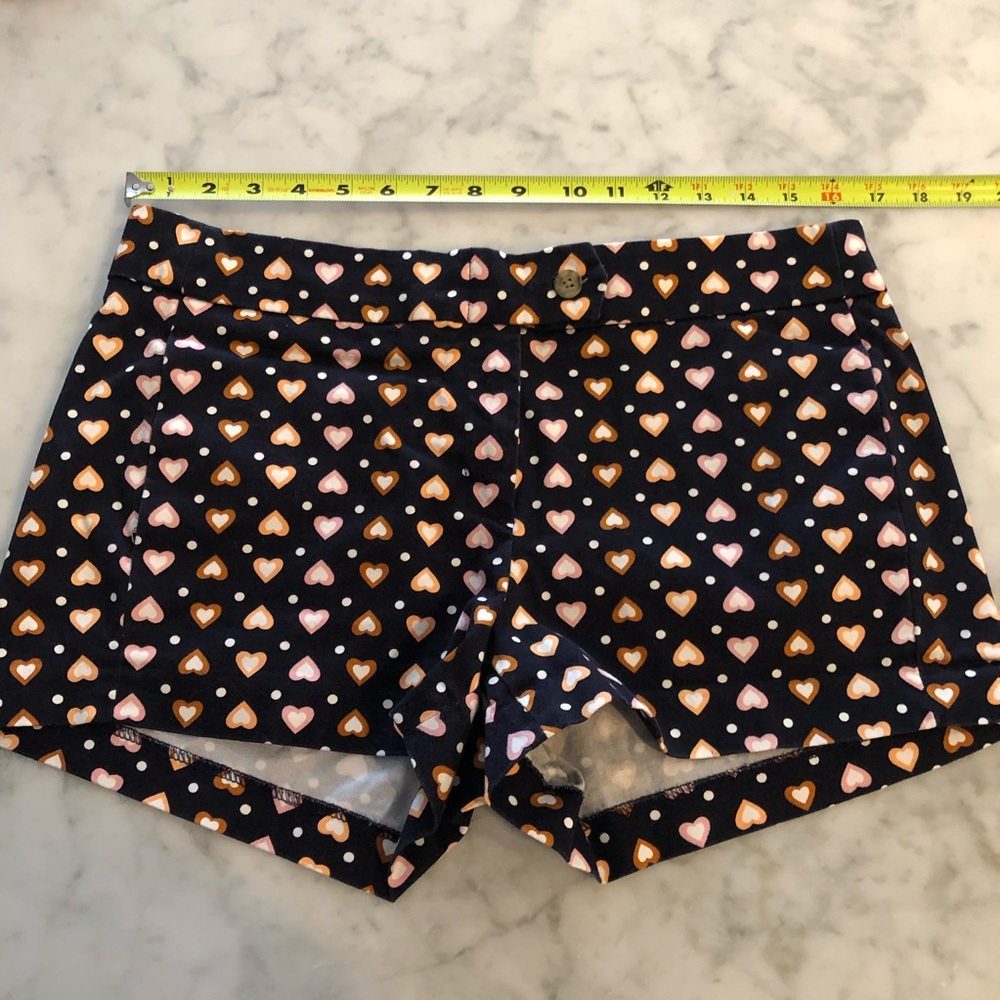 J. Crew Heart Dot Print Short (Factory)